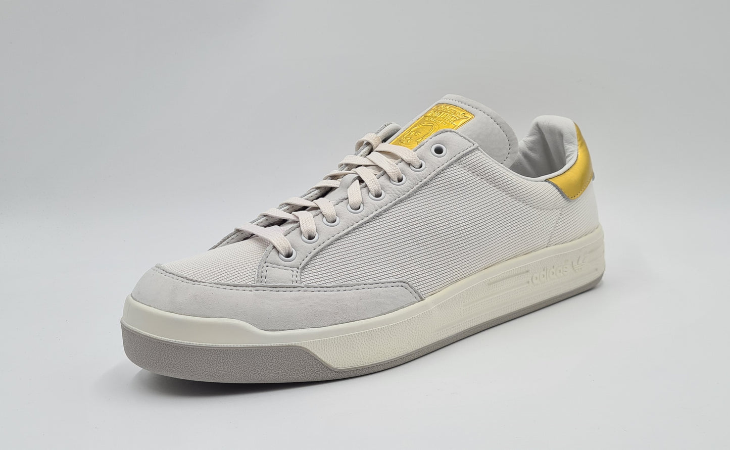 *NEU* Vintage 2016 Adidas Rod Laver Super 999 24 Karat Gold UK 12 / EUR 47 1/3