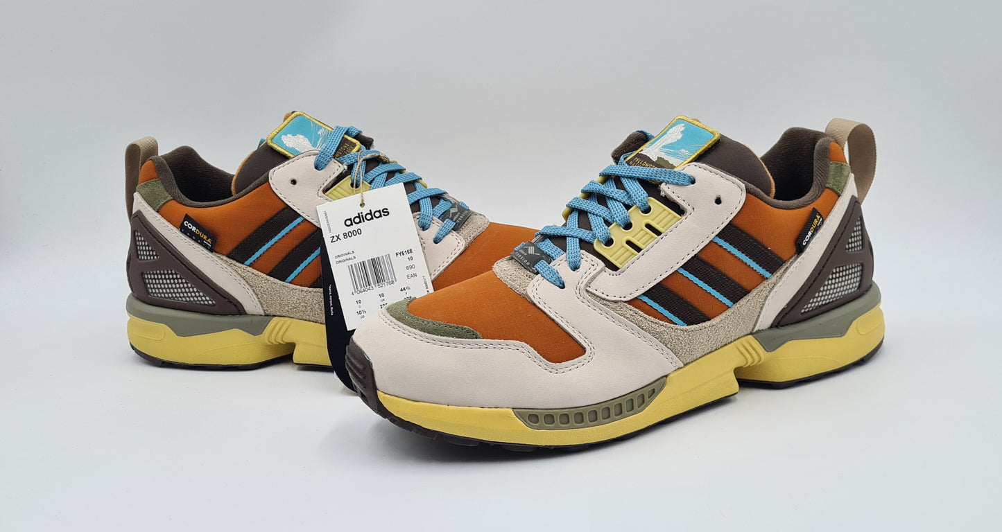 *NEW* 2021 Adidas ZX 8000 National Park Yellowstone UK 10 / EUR 44 2/3
