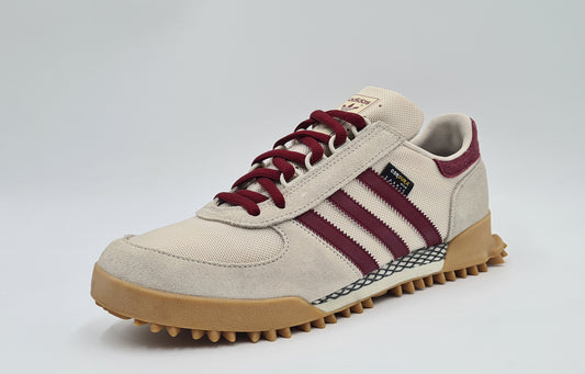 *TOP* 2023 Adidas Marathon TR Cordura Beige / Rot UK 9,5 / EUR 44