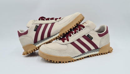 *TOP* 2023 Adidas Marathon TR Cordura Beige / Rot UK 9,5 / EUR 44