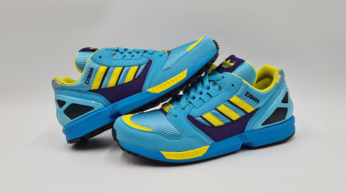*NEW* 2009 Adidas ZX 8000 Aqua UK 8 / EUR 42