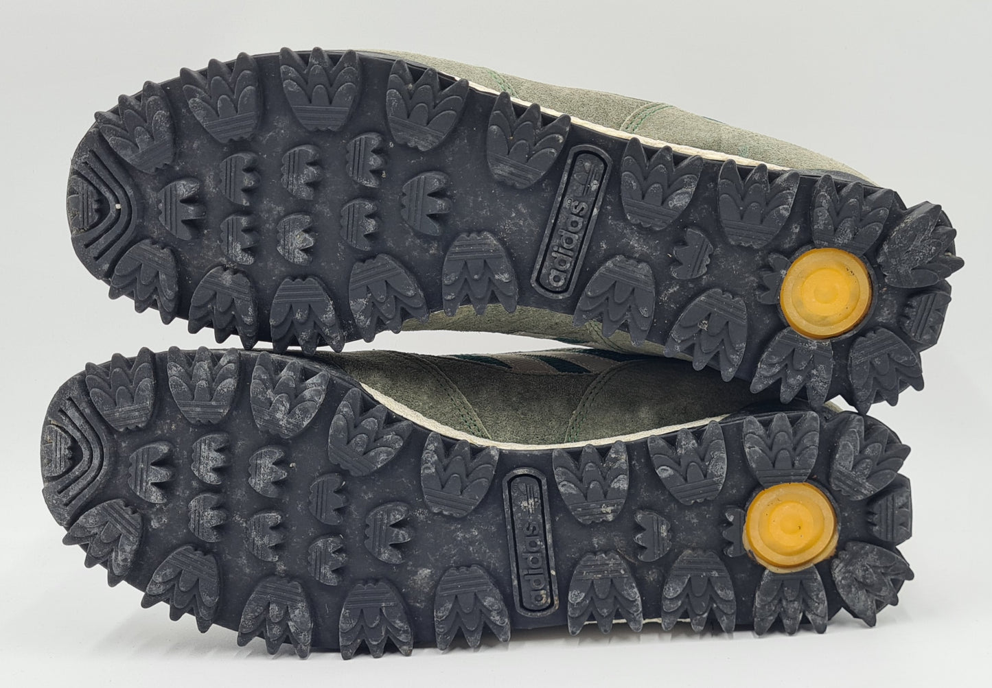 *TOP* Vintage 1994 Adidas Marathon TR 2 Grün UK 10,5 / EUR 45 1/3