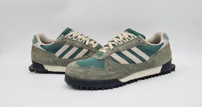 *TOP* Vintage 1994 Adidas Marathon TR 2 Grün UK 10,5 / EUR 45 1/3