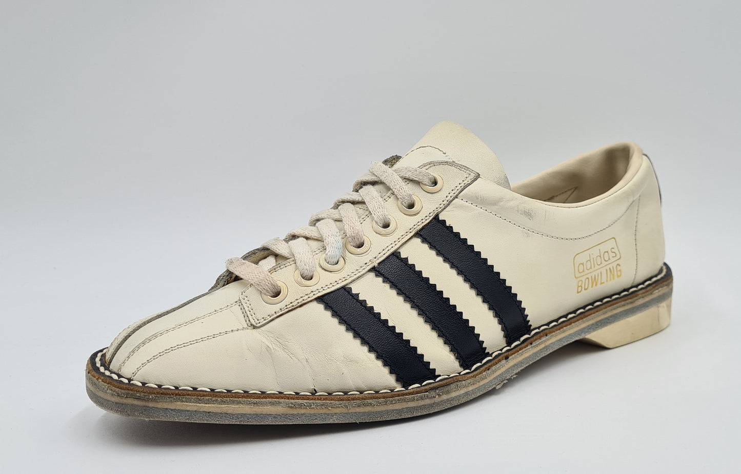 *Guter Zustand* Vintage 1970er Adidas Bowling Yugoslavia Gr. UK 6 / EUR 39 1/3