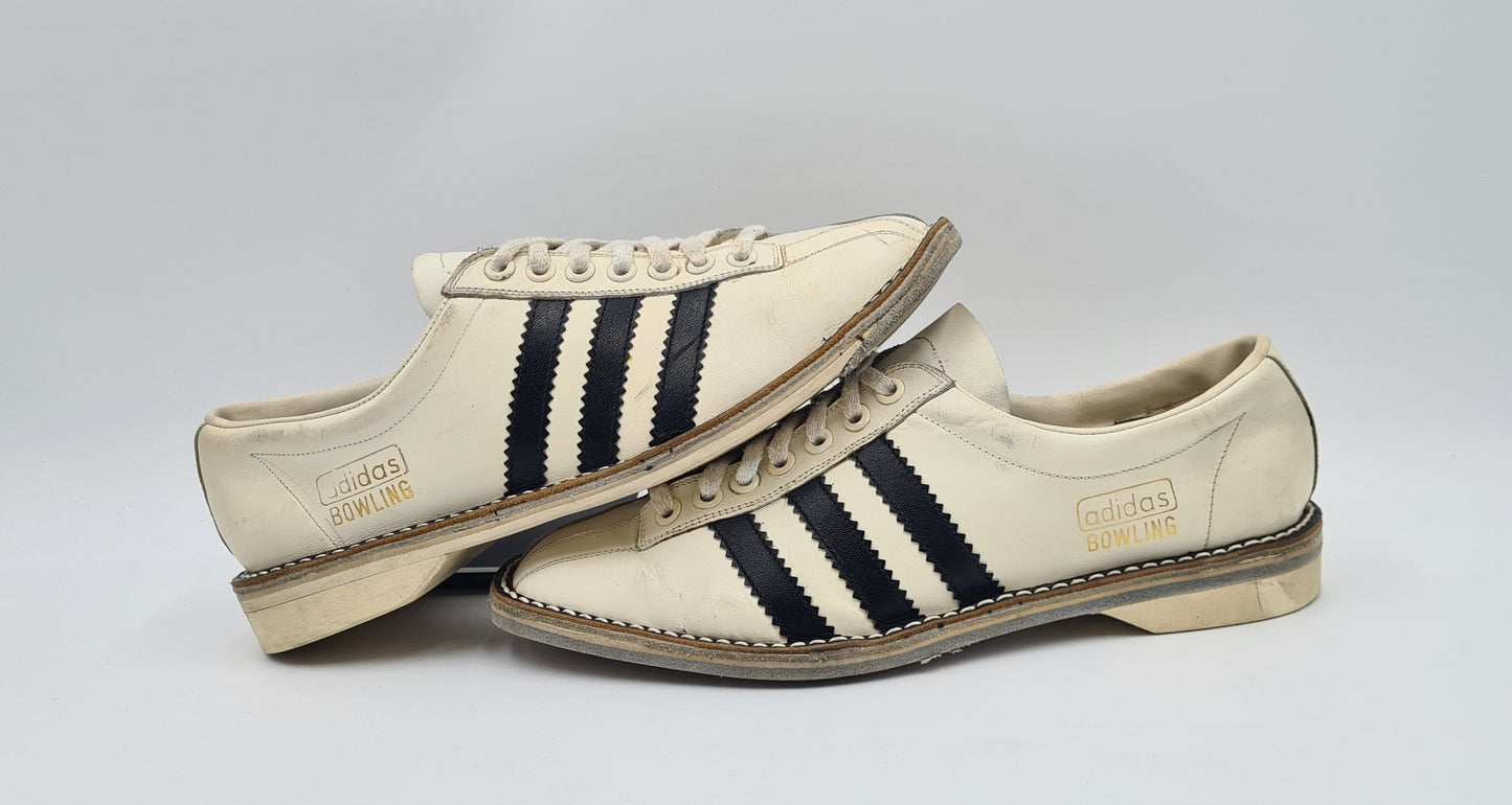 *Guter Zustand* Vintage 1970er Adidas Bowling Yugoslavia Gr. UK 6 / EUR 39 1/3