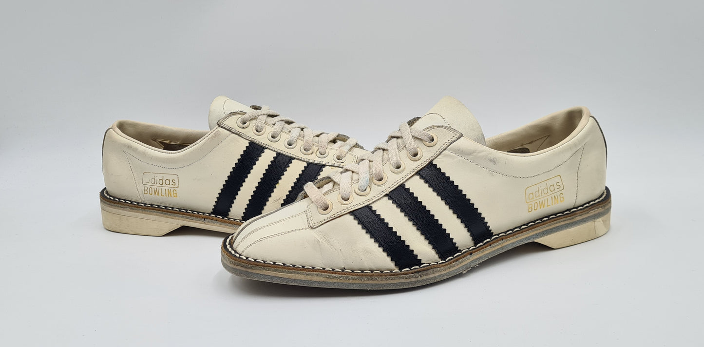 *Guter Zustand* Vintage 1970er Adidas Bowling Yugoslavia Gr. UK 6 / EUR 39 1/3