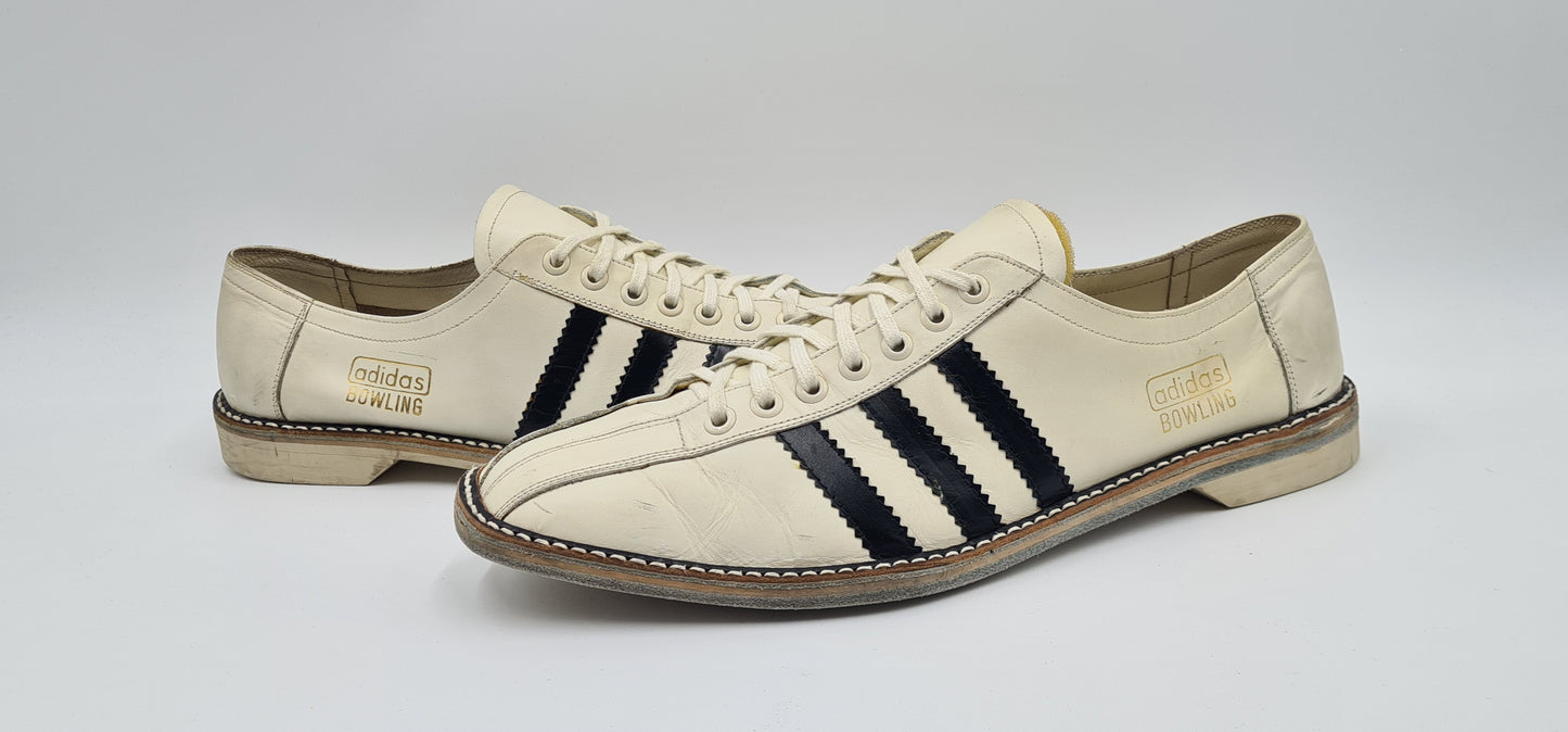*Good Condition* Vintage 1970s Adidas Bowling Yugoslavia UK 9.5 / EUR 44