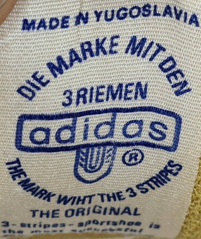 *Good Condition* Vintage 1970s Adidas Bowling Yugoslavia UK 9.5 / EUR 44