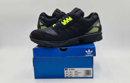 *NEU* 2020 Adidas ZX 8000 Core Black Gr. UK 10 / EUR 44 2/3