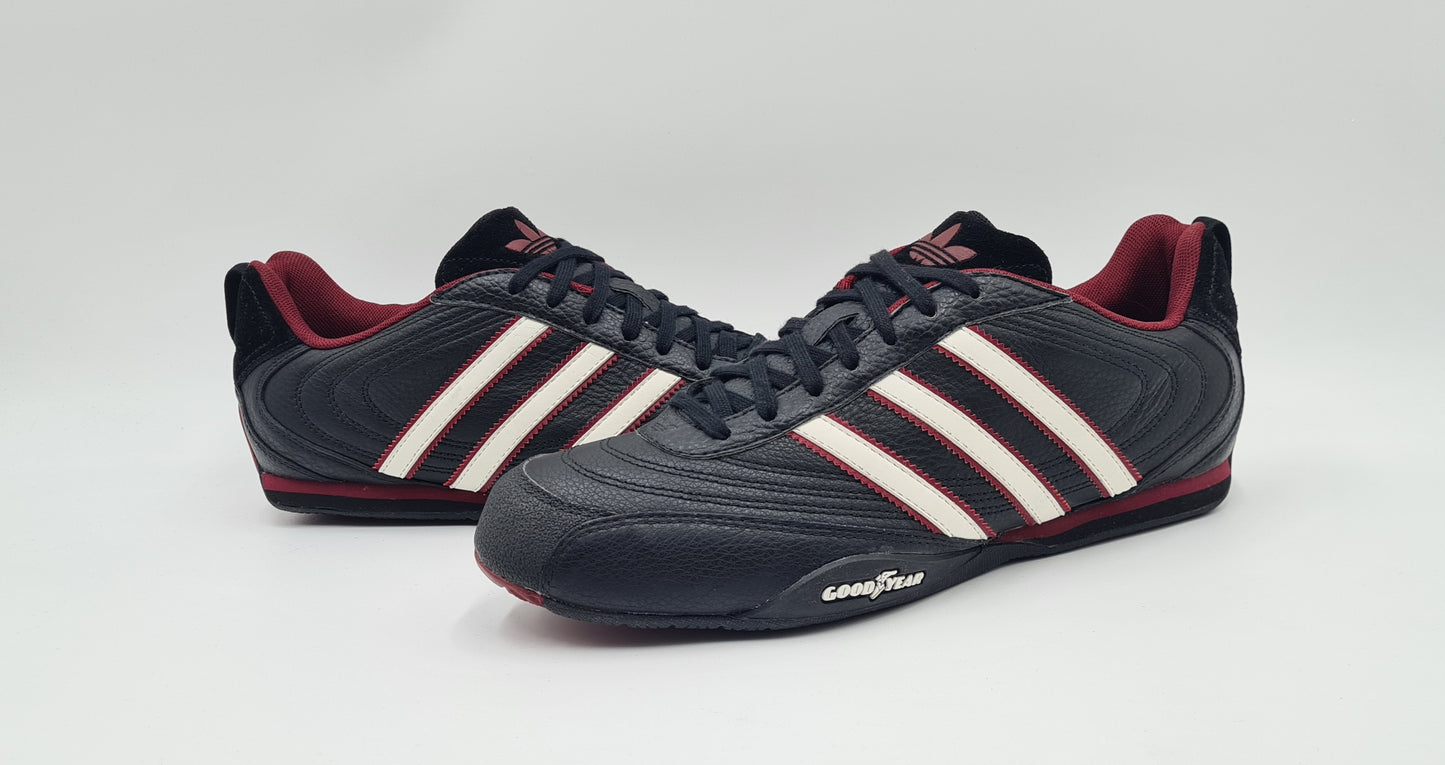*NEU* 2007 Adidas Goodyear Street Schwarz Rot Gr. UK 8 / EUR 42