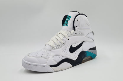 *TOP* 2012 Nike Air Force 180 Mid White Grey Emerald UK 7,5 / EUR 42