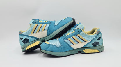 *Guter Zustand* 2022 Adidas ZX 8020 Light Aqua Gr. UK 9,5 / EUR 44
