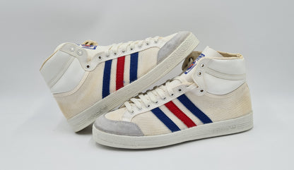Vintage 1980er Adidas Americana Hungary UK 10 / EUR 44 2/3