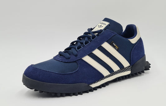 *WIE NEU* 2023 Adidas Marathon TR Cordura Dunkelblau UK 10,5 / EUR 45 1/3