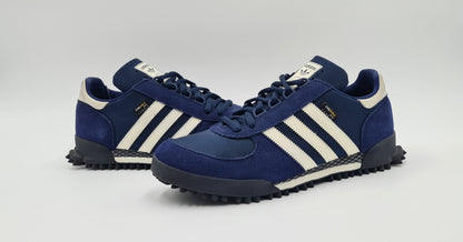 *WIE NEU* 2023 Adidas Marathon TR Cordura Dunkelblau UK 10,5 / EUR 45 1/3