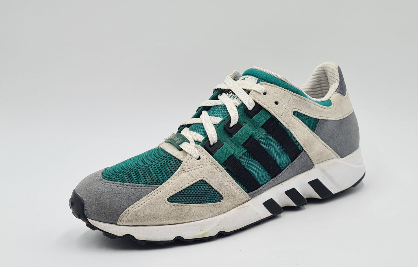 *Guter Zustand* 2014 Adidas EQT Running Guidance Grün UK 10 / EUR 44 2/3
