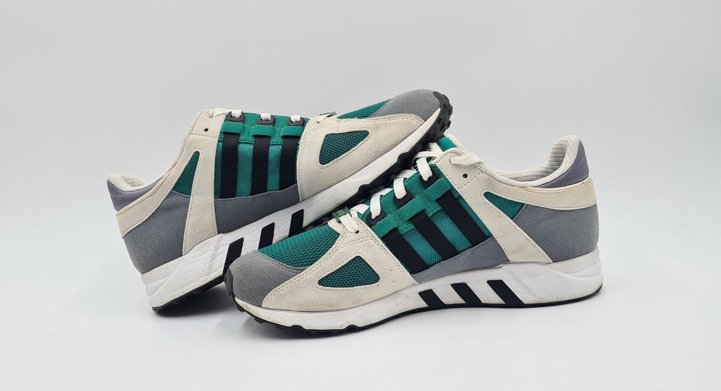*Guter Zustand* 2014 Adidas EQT Running Guidance Grün UK 10 / EUR 44 2/3