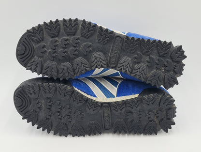 *TOP* Vintage 1980er Adidas Marathon TR Blau West Germany UK 8 / EUR 42