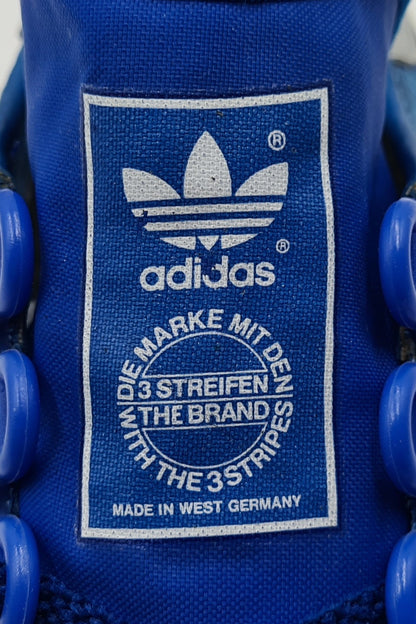 *TOP* Vintage 1980er Adidas Marathon TR Blau West Germany UK 8 / EUR 42