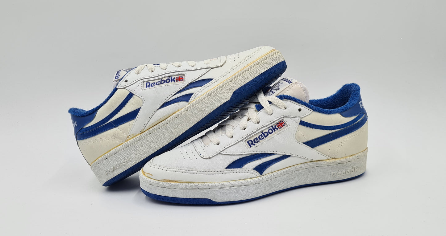 *LIKE NEW* Vintage 1980s Reebok Club C Revenge Korea UK 8 / EUR 42