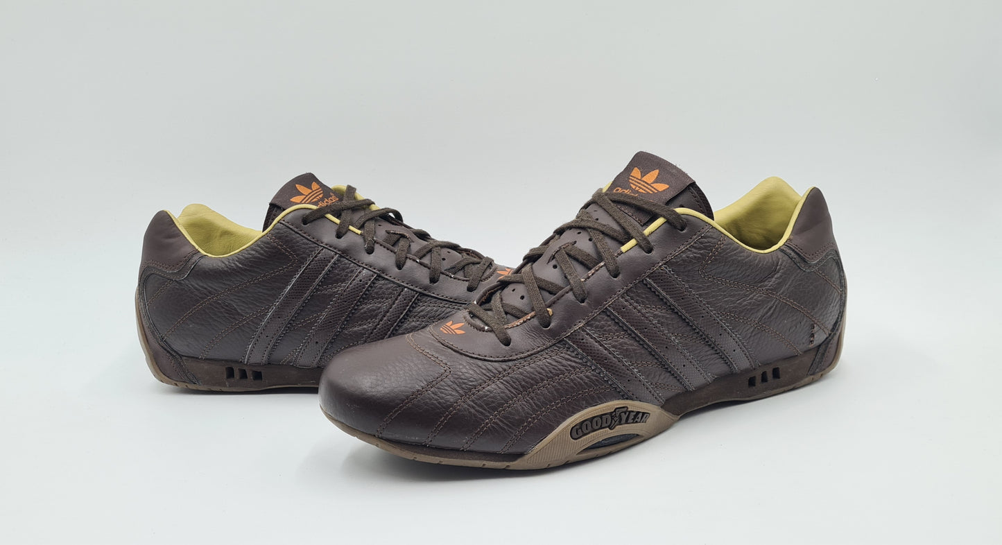 2007 Adidas Adi Racer Low Good Year Braun Gr. UK 10,5 / EUR 45 1/3