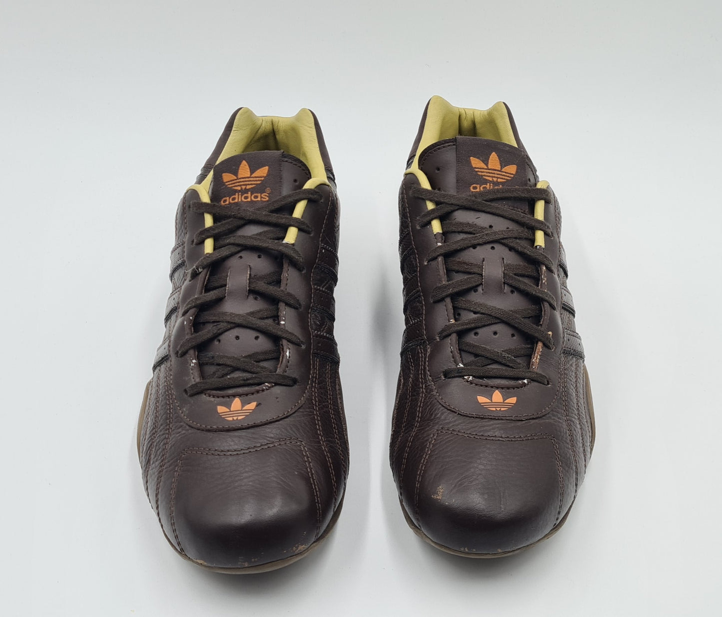 2007 Adidas Adi Racer Low Good Year Braun Gr. UK 10,5 / EUR 45 1/3