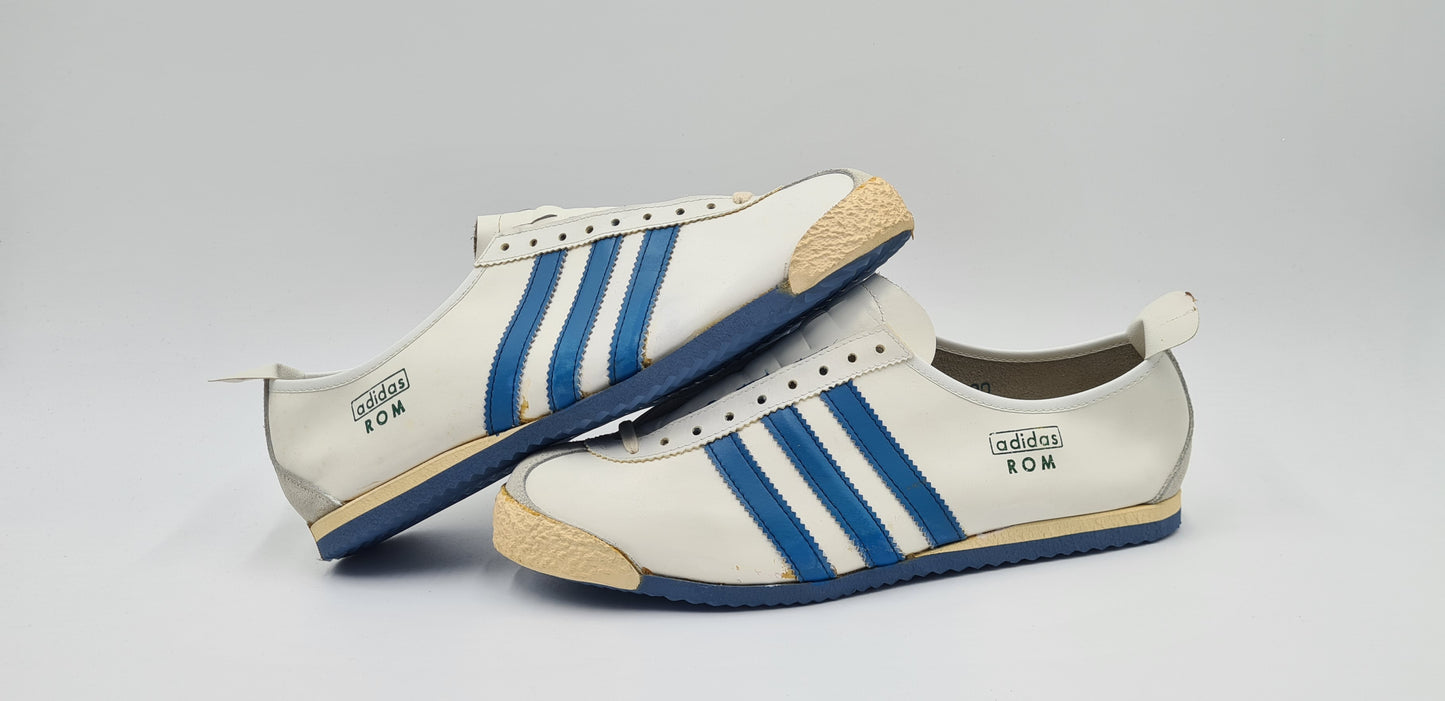 *NEU* Vintage 1960er Adidas Rom Western Germany UK 10 / EUR 44 2/3