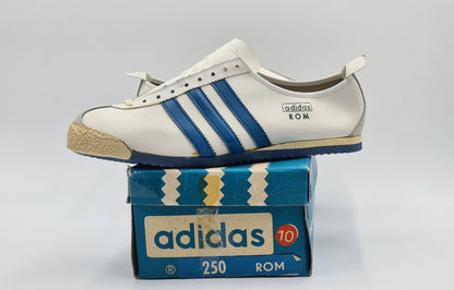 *NEU* Vintage 1960er Adidas Rom Western Germany UK 10 / EUR 44 2/3