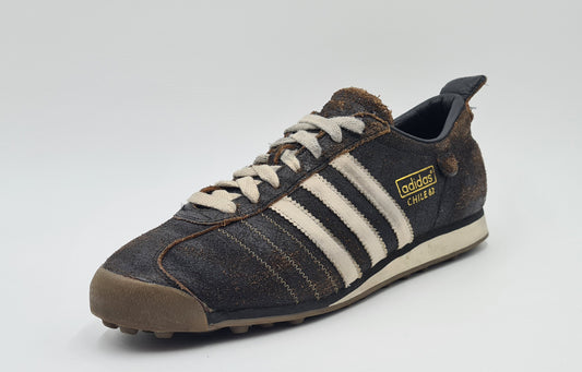 Vintage 2004 Adidas Chile 62 Braun UK 10 / EUR 44 2/3