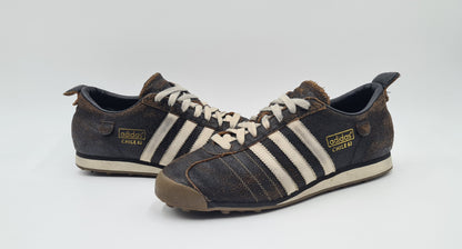 Vintage 2004 Adidas Chile 62 Brown UK 10 / EUR 44 2/3