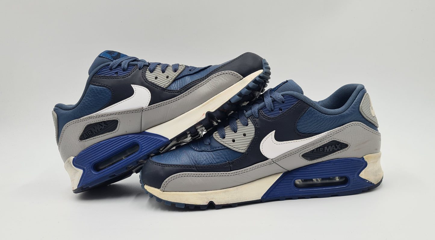 *TOP* 2014 Nike Air Max 90 Leder Gr. UK 8 / EUR 42,5