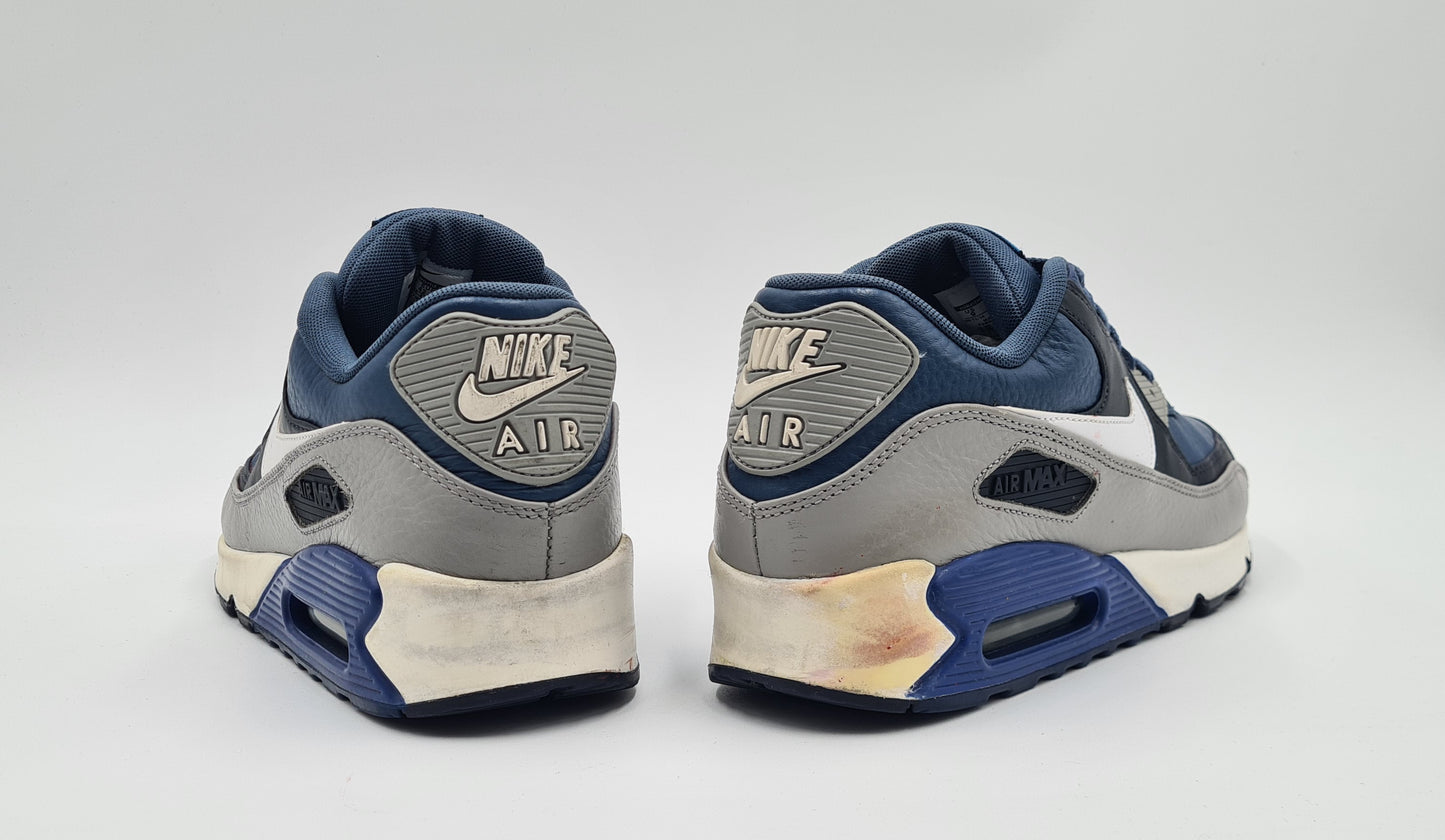 *TOP* 2014 Nike Air Max 90 Leder Gr. UK 8 / EUR 42,5