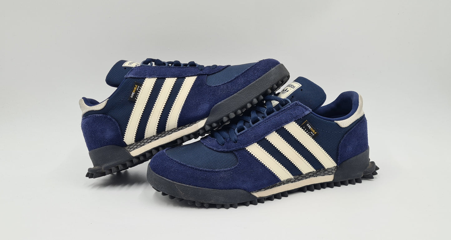*TOP* 2023 Adidas Marathon TR Cordura Blau UK 9 / EUR 43 1/3