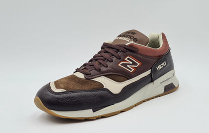 *WIE NEU* New Balance 1500 Braun Made in England Gr. UK 9 / EUR 43