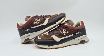 *WIE NEU* New Balance 1500 Braun Made in England Gr. UK 9 / EUR 43