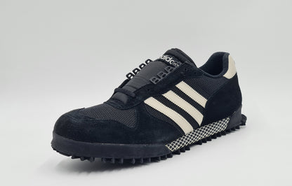 *NEU* Vintage 1994 Adidas Marathon TR Schwarz Korea UK 14 / EUR 50