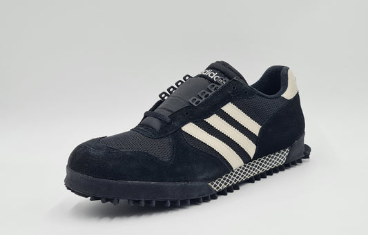 *NEU* Vintage 1994 Adidas Marathon TR Schwarz Korea UK 14 / EUR 50