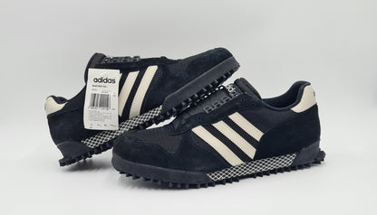 *NEU* Vintage 1994 Adidas Marathon TR Schwarz Korea UK 14 / EUR 50