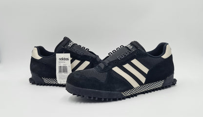 *NEU* Vintage 1994 Adidas Marathon TR Schwarz Korea UK 14 / EUR 50