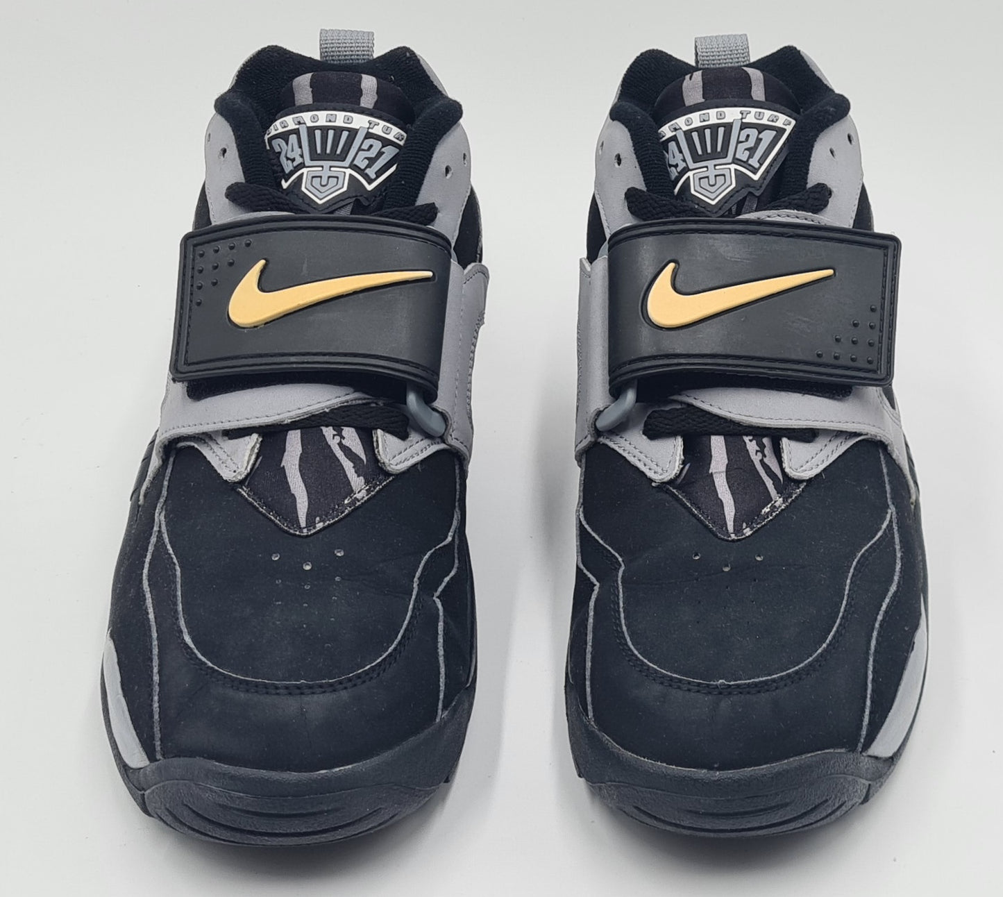 *WIE NEU* 2005 Nike Air Diamond Turf 'Deion Sanders' Retro UK 8,5 / EUR 43