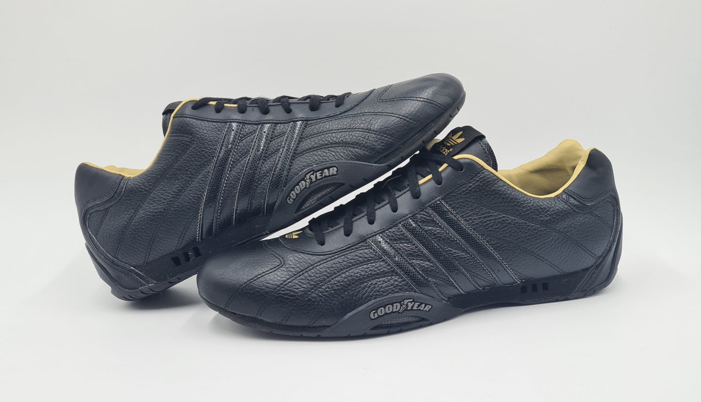 *TOP* 2008 Adidas Adi Racer Low Good Year Braun Gelb Gr. UK 13 / EUR 48 2/3
