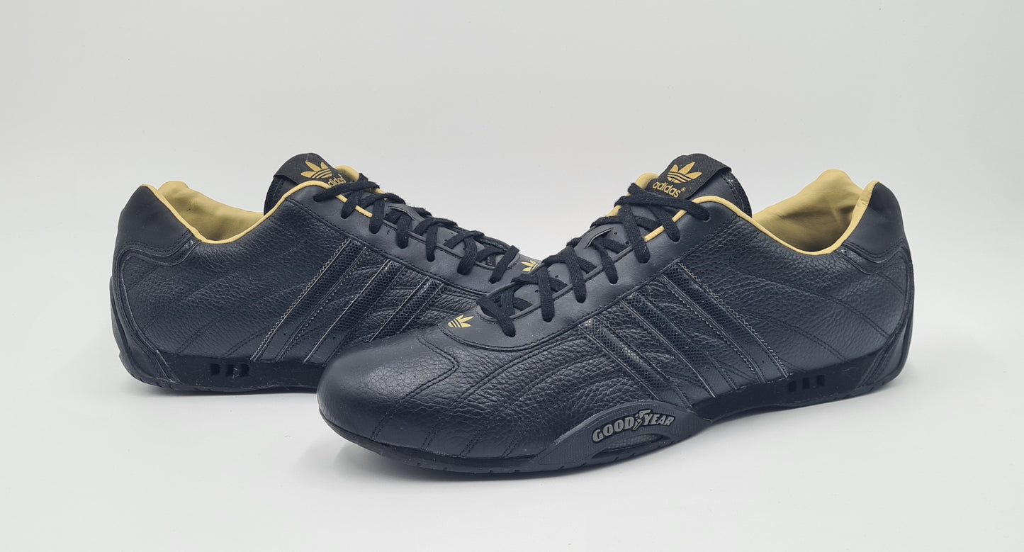 *TOP* 2008 Adidas Adi Racer Low Good Year Braun Gelb Gr. UK 13 / EUR 48 2/3