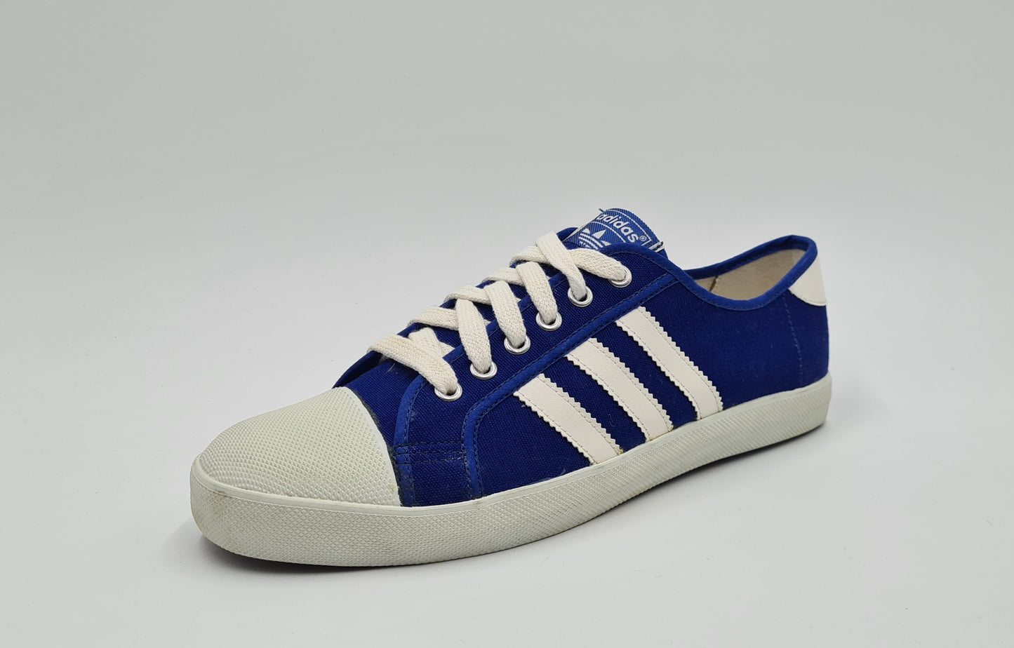 *WIE NEU* Vintage 1980er Adidas Adria Trainer UK 10 / EUR 44 2/3