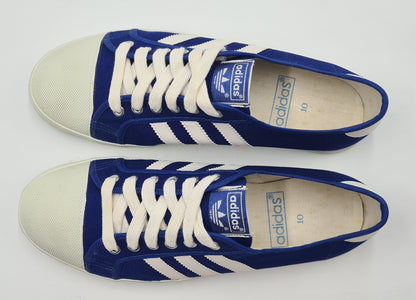 *WIE NEU* Vintage 1980er Adidas Adria Trainer UK 10 / EUR 44 2/3