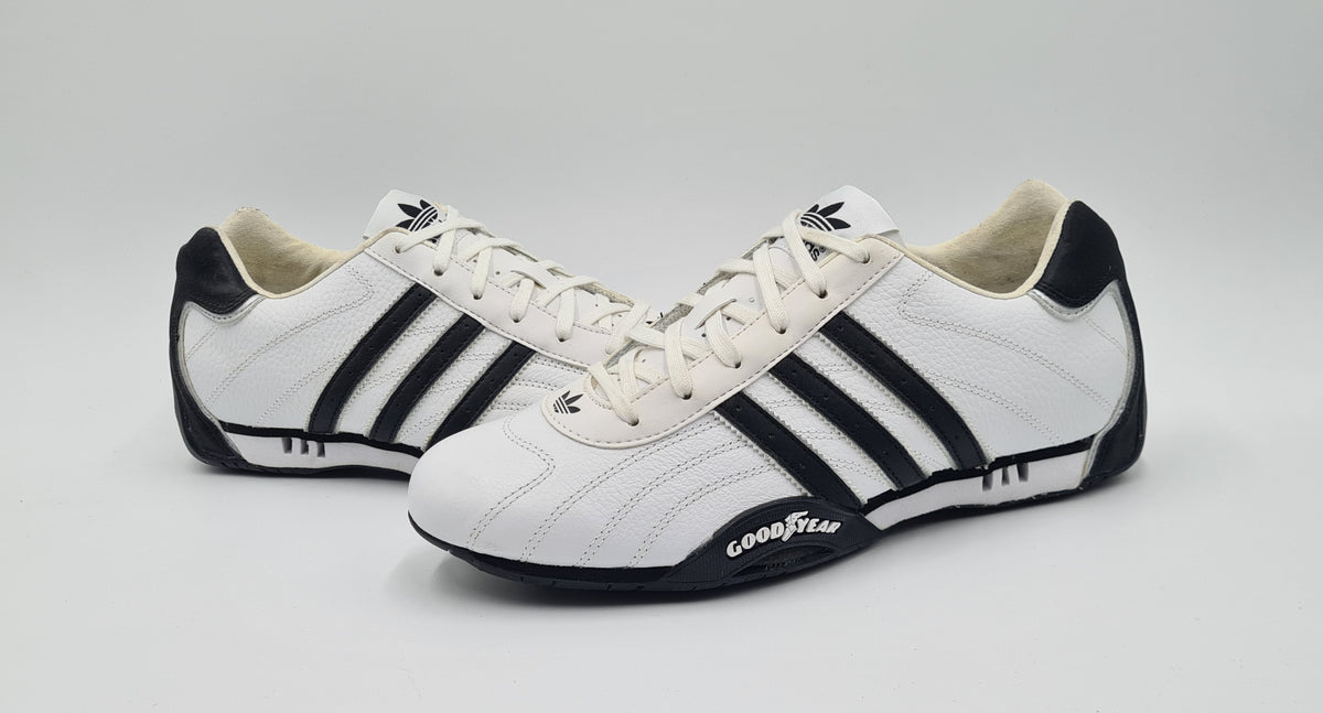 *WIE NEU* 2013 Adidas Adi Racer Low Good Year Weiß Gr. UK 8,5 / EUR 42 2/3