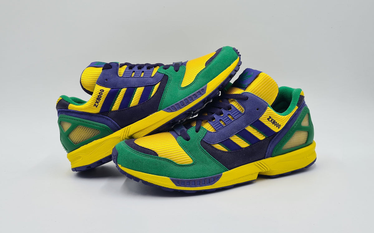 *NEU* 2002 Adidas ZX 8000 Brazil Brasilien Gr. UK 9 / EUR 43 1/3