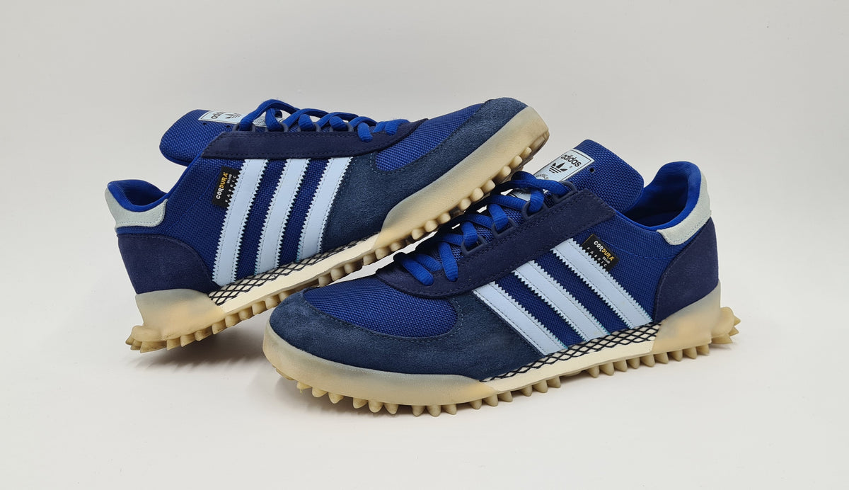 *Good condition* 2022 Adidas Marathon TR Cordura Dark Blue UK 10 / EUR 44 2/3