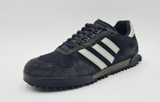 *Guter Zustand* 2001 Adidas Marathon TR Schwarz UK 9,5 / EUR 44