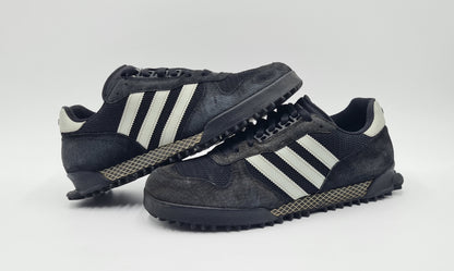 *Guter Zustand* 2001 Adidas Marathon TR Schwarz UK 9,5 / EUR 44
