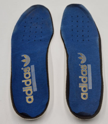 *Guter Zustand* Vintage 1980er Adidas Marathon TR Blau Yugoslavia UK 11,5 / EUR 46 2/3